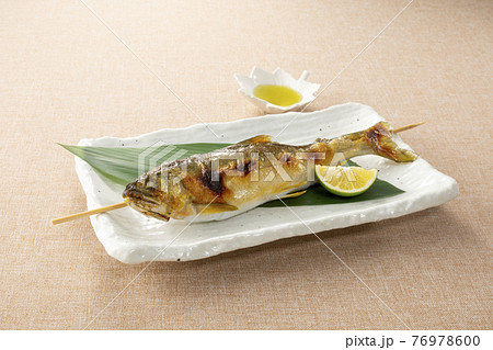 あゆの串焼き あゆの串焼き 76978600