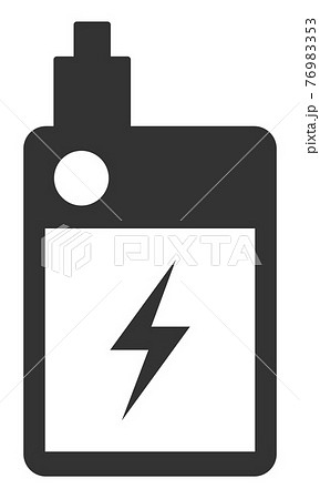 Flat Vector Electronic Vaporizer Icon Flat Vector Electronic Vaporizer Icon 76983353