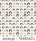 Seamless abstract pattern with hand drawn elements 76983421