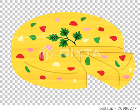 Omelet, vegetables, tapas, bar, Spanish food 76986277