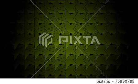 CGスター　多数の星で構成されたジオメトリック背景 76990789