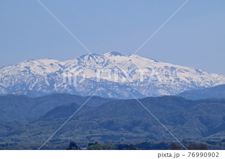 石川県 柴山潟からの白山 石川県 柴山潟からの白山 76990902