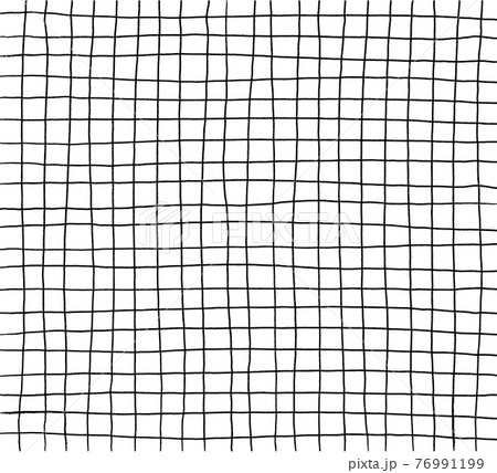 Abstract Blank white worksheet exercise book, Square paper, hand drawn design,  Grid Striped Geometric Seamless Pattern vector EPS 10 illustration 76991199