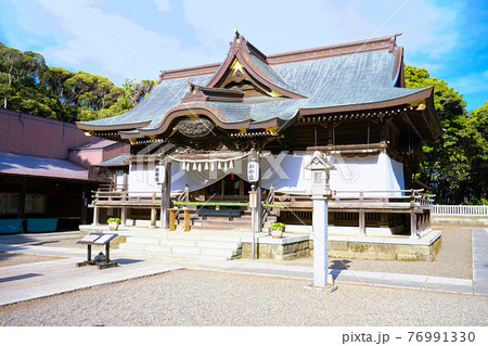 たからくじが当たる神社　酒列磯前神社 76991330