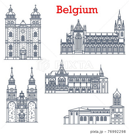 Belgium landmarks, cathedral churches architecture Belgium landmarks, cathedral churches architecture 76992298