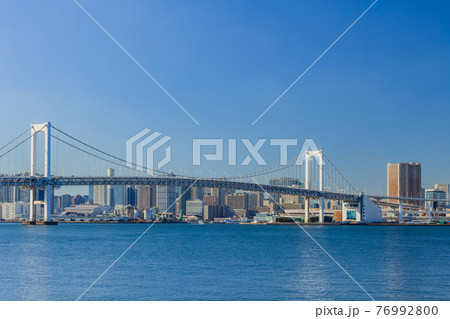 東京ベイエリア　都市風景 76992800