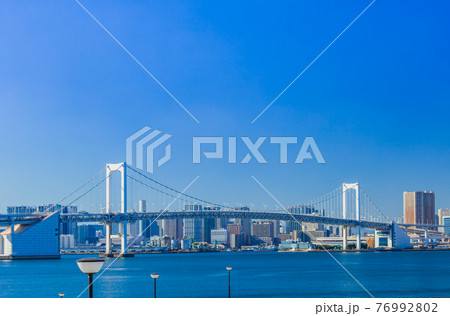 東京ベイエリア　都市風景 76992802
