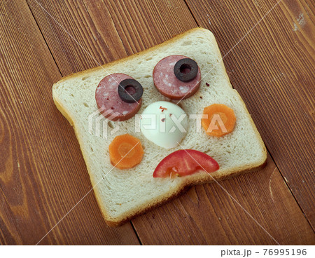 Funny sandwich for kids Funny sandwich for kids 76995196