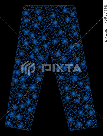 Flare Mesh Carcass Jeans with Flare Spots Flare Mesh Carcass Jeans with Flare Spots 76997469