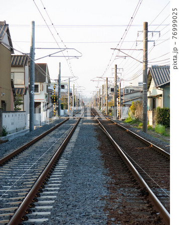 琴電の複線化工事 76999025