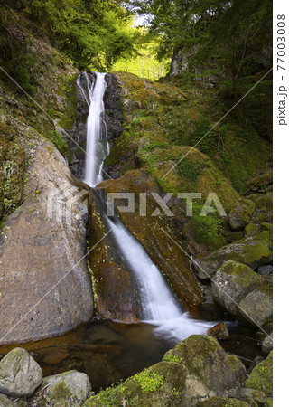 粟鹿の滝（雌滝）兵庫県朝来市山東町 77003008