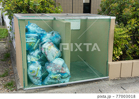 マンションのごみ集積所 77003018