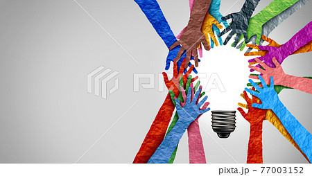 Diverse Society Thinking Together Diverse Society Thinking Together 77003152
