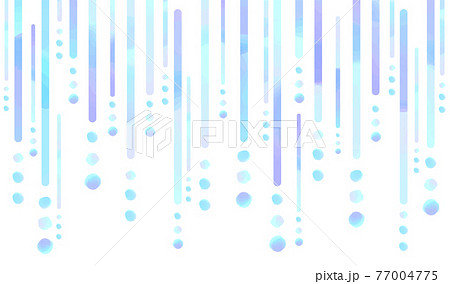 水彩で描いた雨模様のイラスト素材 [77004775] - PIXTA