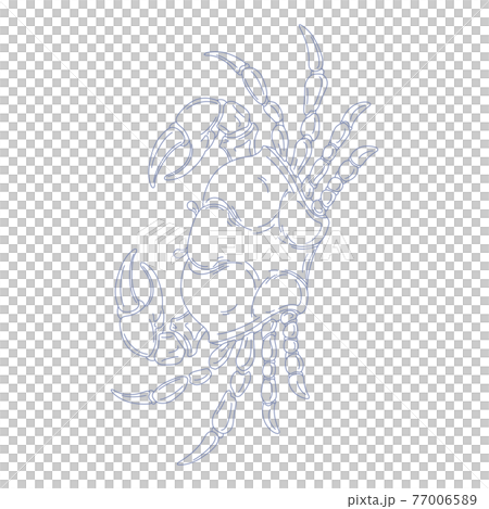 88 Constellation Series C-Constellation picture only on white background-Cancer 88 Constellation Series C-Constellation picture only on white background-Cancer 77006589