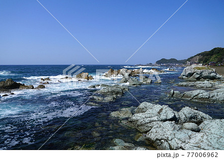 越前海岸 日本海 越前加賀海岸国定公園 海 越前海岸 日本海 越前加賀海岸国定公園 海 77006962