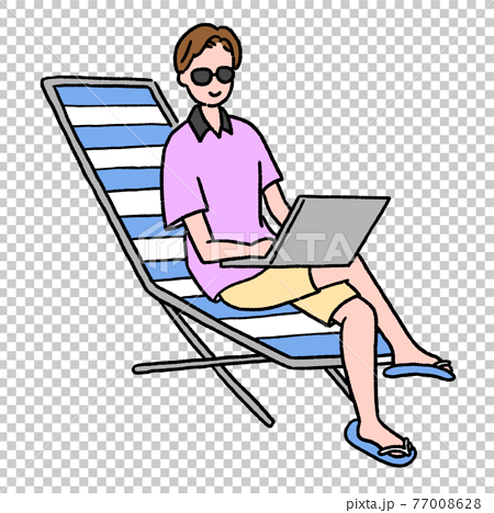 computer clipart with deck