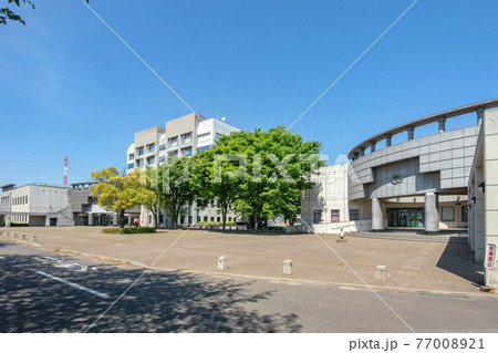 埼玉県入間市の三芳町役場と総合運動場 埼玉県入間市の三芳町役場と総合運動場 77008921