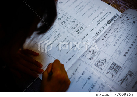 小学生の宿題 77009855