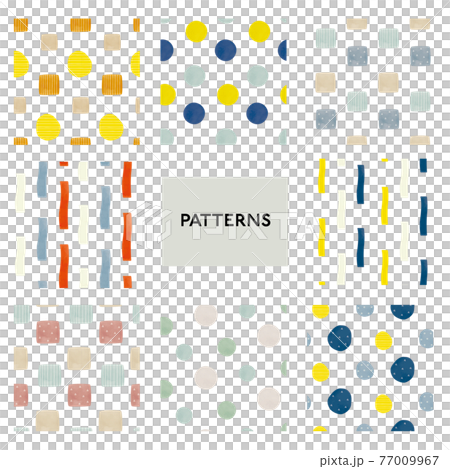 パターン素材・北欧風 パターン素材・北欧風 77009967