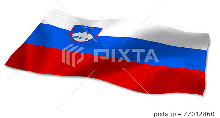 スロベニア　 国旗　アイコン 77012860