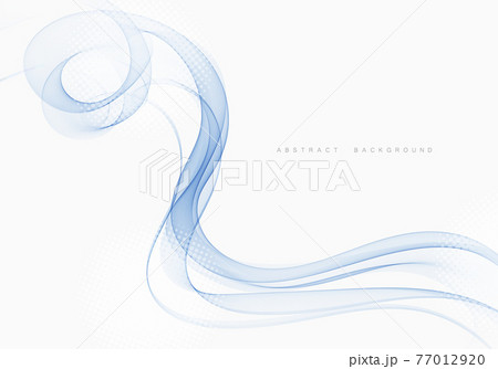 Abstract wave vector background Wave blue flow Abstract wave vector background Wave blue flow 77012920