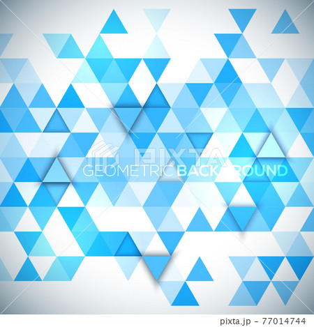 Abstract 3D triangles geometric background. Illustration of abstract texture with triangles. Pattern design for banner, poster, flyer, cover, brochure. Abstract 3D triangles geometric background. Illustration of abstract texture with triangles. Pattern design for banner, poster, flyer, cover, brochure. 77014744