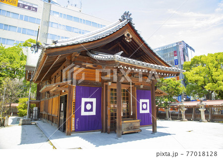福岡　警固神社　御社殿 77018128