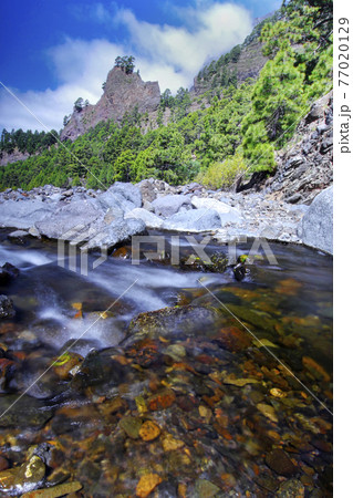 Taburiente River, Caldera de Taburiente National Park, Spain 77020129