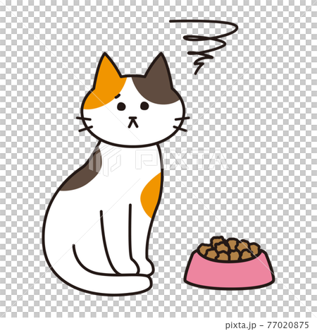 Cat Pussy Calico Cat Stock Illustration PIXTA