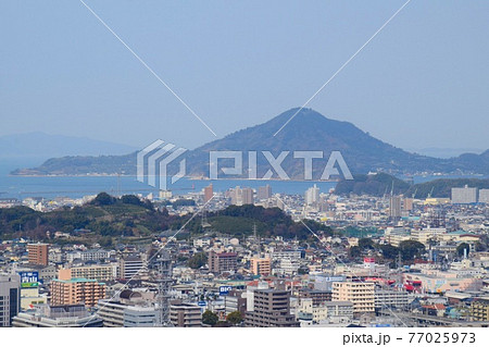松山城からの景色 77025973