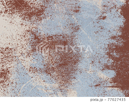 Rusty iron texture. Rust and dirt overlay black and white texture. 77027435