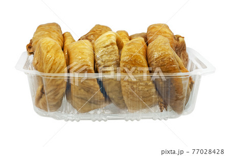 Dried Figs isolated on white background 77028428