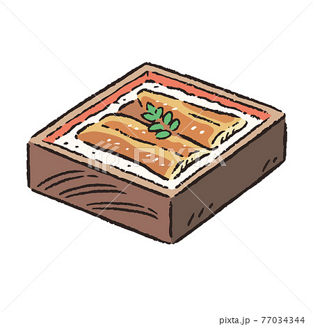 食べ物_料理_うな重 77034344