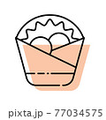 Fast Food icons 77034575