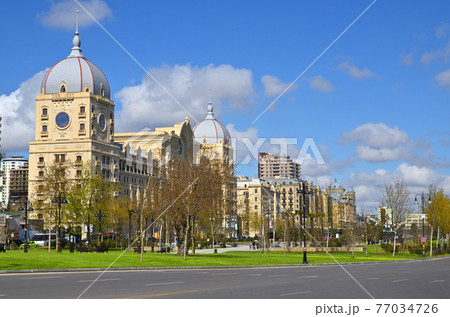 Capital of modern Azerbaijan,City Baku 77034726