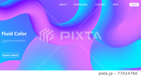 Fluid Colors. Liquid Shape. Ink Splash. Vector. Fluid Colors. Liquid Shape. Ink Splash. Vector. 77034760