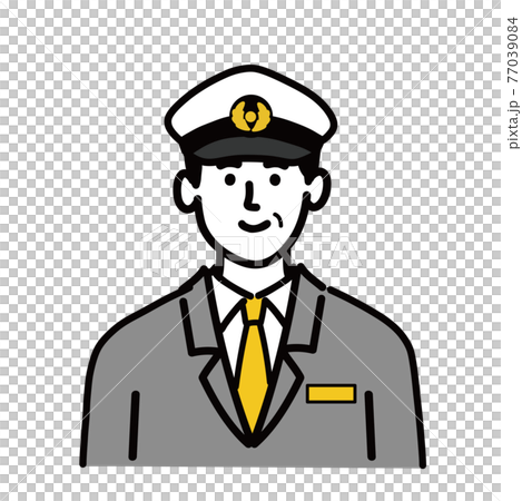 Male young conductor vector pop 77039084