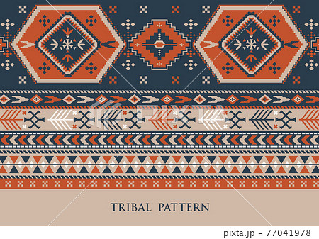 トライバル模様風のイラスト素材 トライバル模様風のイラスト素材