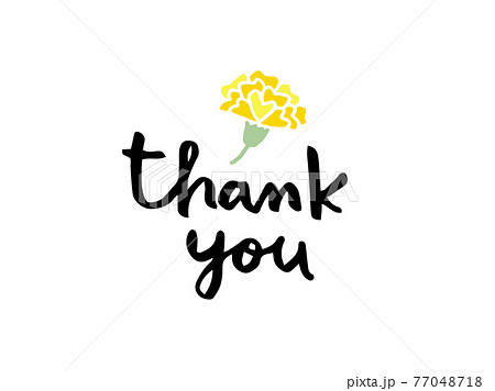 かわいい母の日 父の日 カーネーション 手書きイラスト素材のイラスト素材