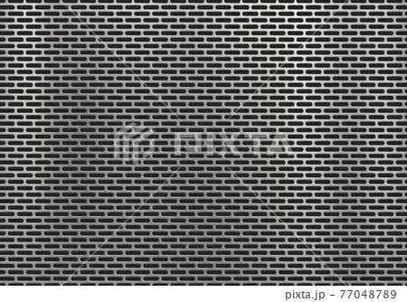 Metal plate with geometric pattern and holes 77048789