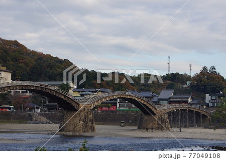 山口県 岩国市 錦帯橋 77049108