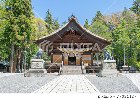 長野県 諏訪大社下社 秋宮 神楽殿 長野県 諏訪大社下社 秋宮 神楽殿 77051127