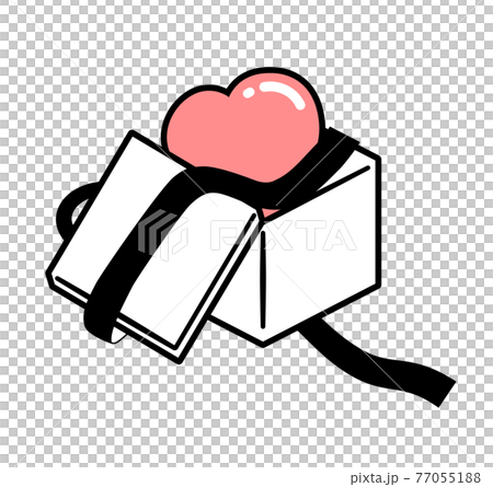 2種帶hearts_monochrome的禮物盒 77055188