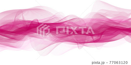 Abstract Pink Sound Wave backgroundのイラスト素材 [77063120] - PIXTA