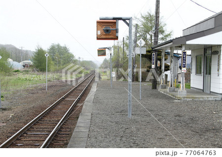 磯分内駅　JR磯分内駅　B62　釧網本線 77064763