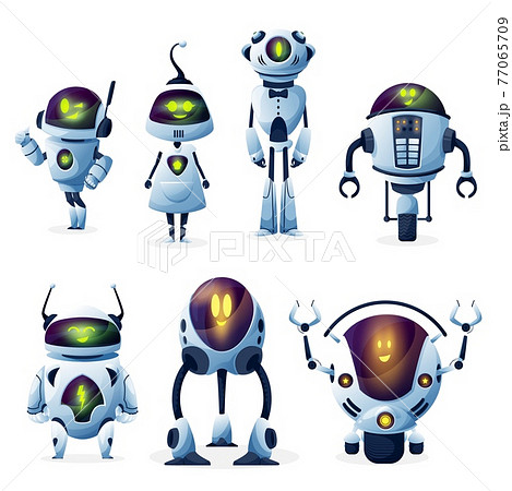 Robot with artificial intelligence characters 77065709