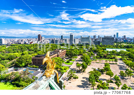 《大阪府》大阪城・都市風景 《大阪府》大阪城・都市風景 77067768