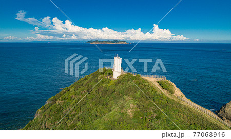 蒲生田岬　ドローン空撮 77068946