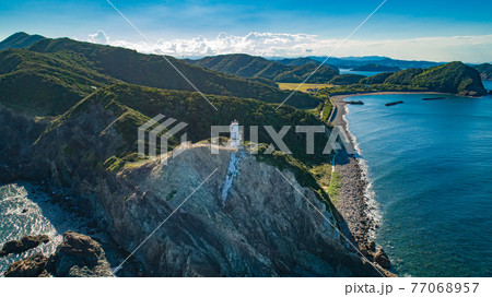 蒲生田岬　ドローン空撮 77068957